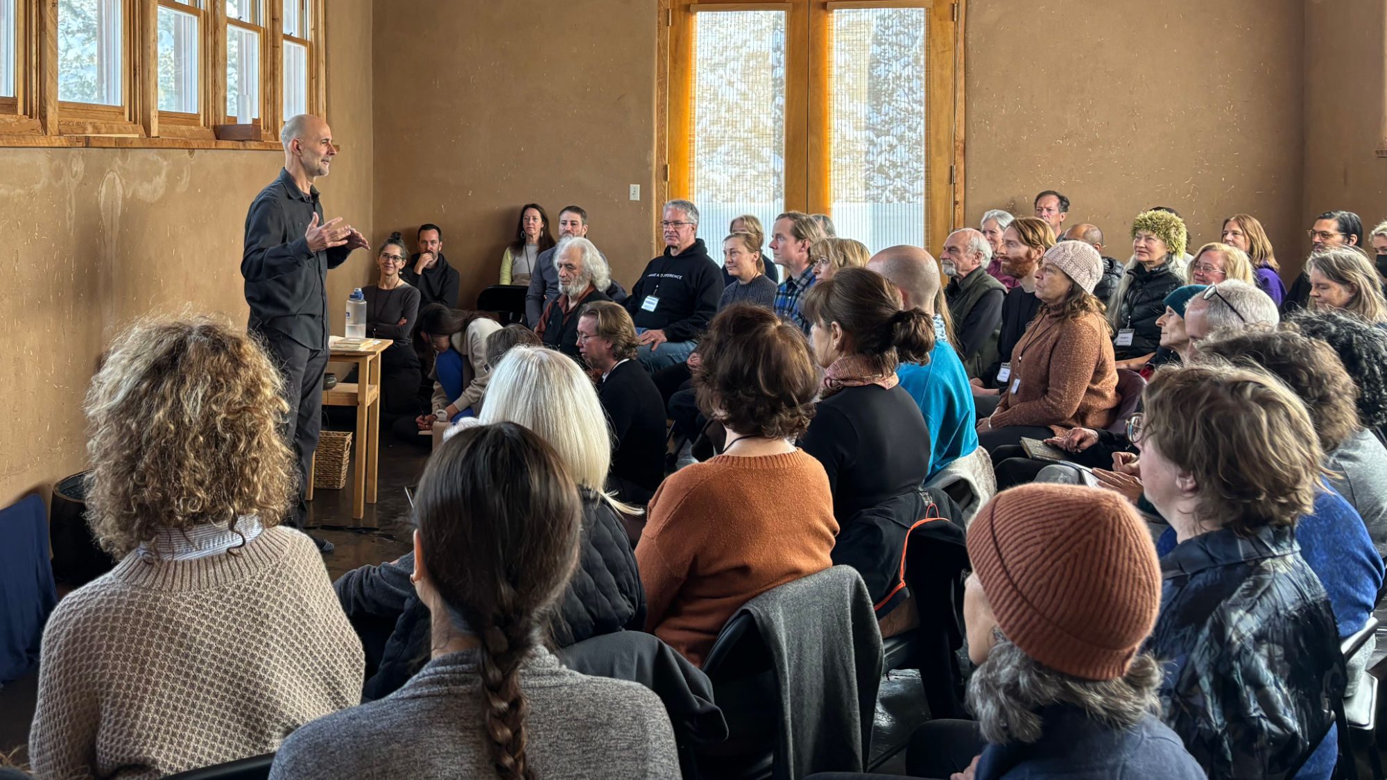 Henry Shukman at the Mountain Cloud Retreat Center