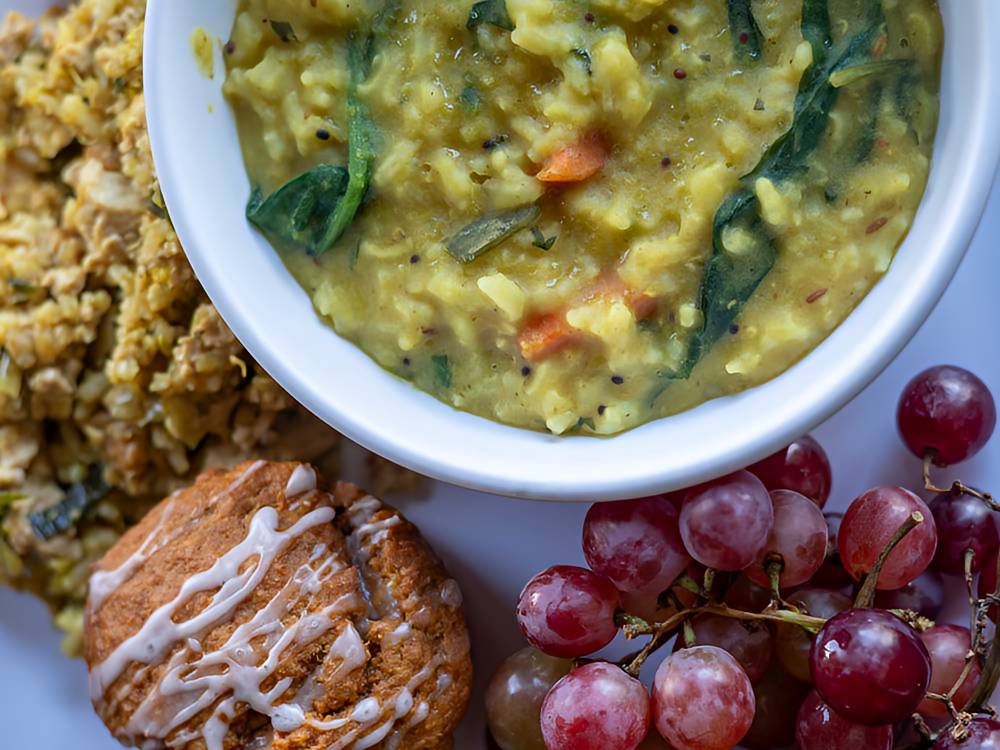 Nourishing meals at the Mount Madonna Retreat Center